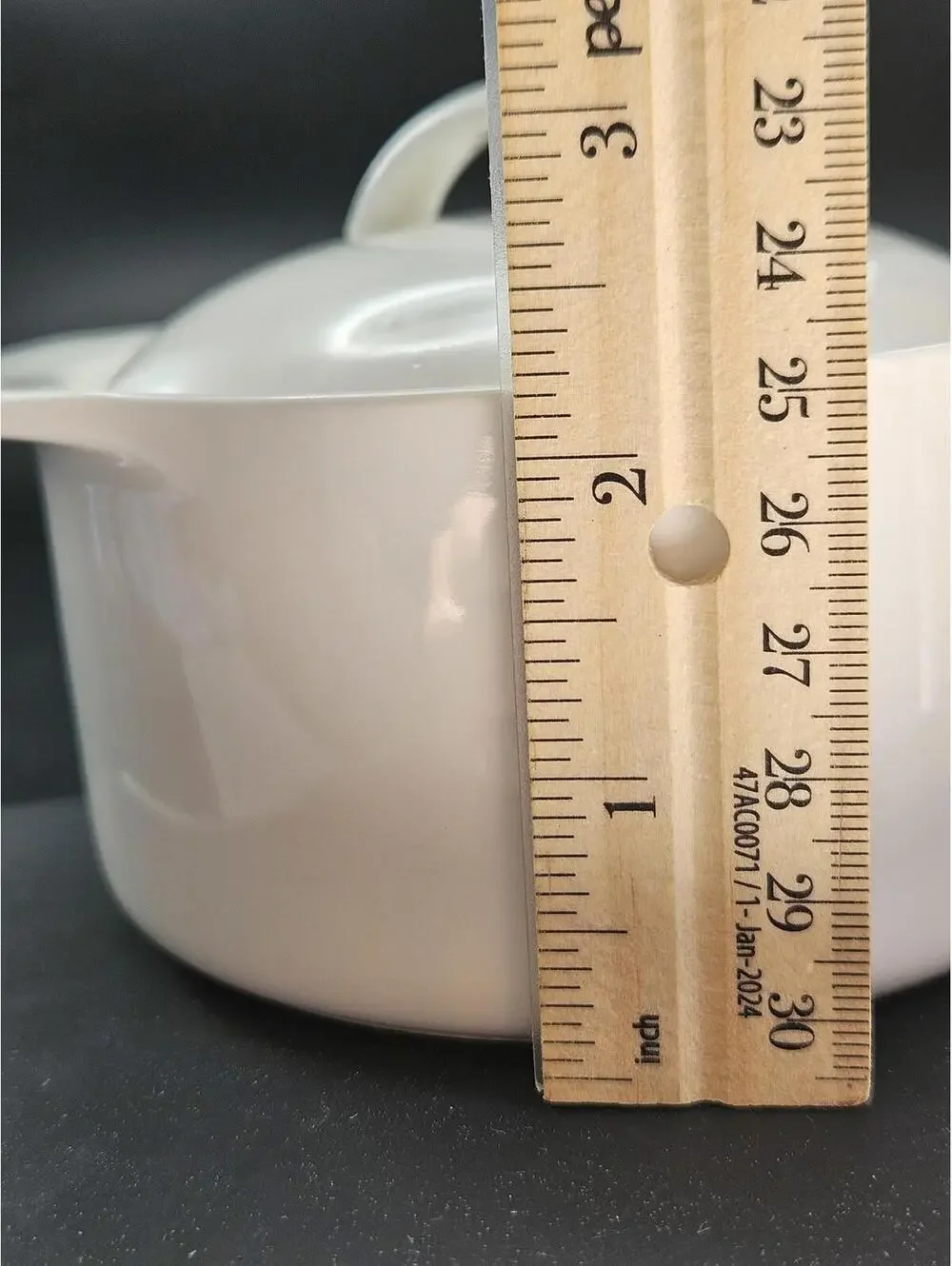 Ciroa White Stoneware Lidded Mini Casserole Cocotte Dish 5